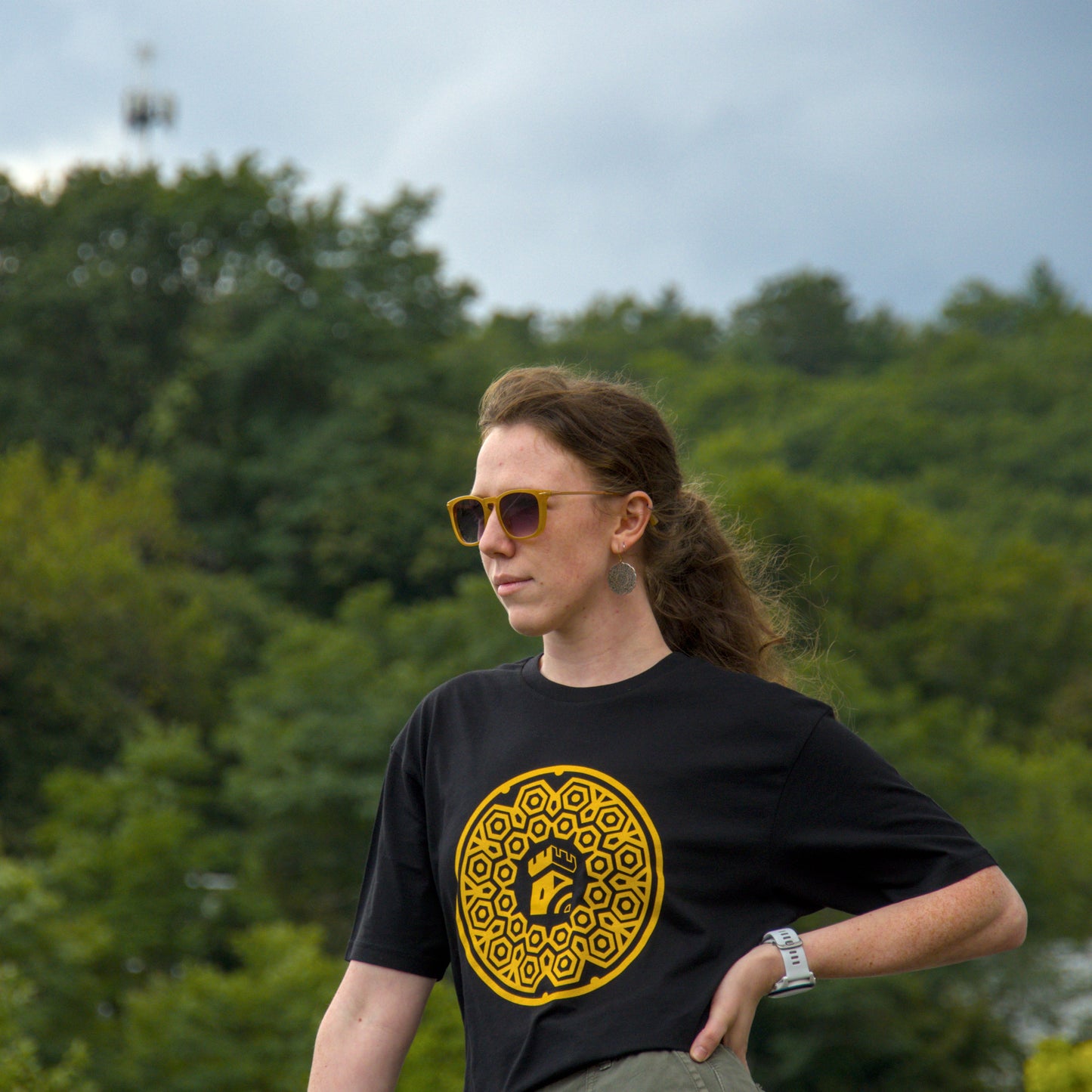 Fitchburg Fiber Manhole Cover Tee